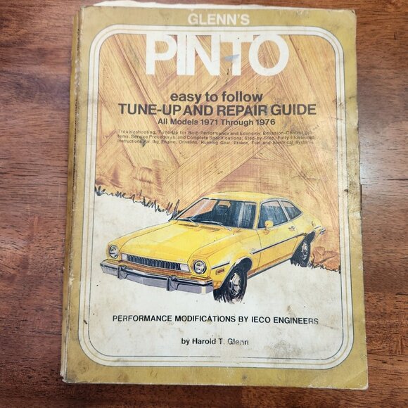 Petersens Complete Book Of Pinto Glenn's Pinto Tune Up & Repair Manual Lot Of 2 - Picture 6 of 8